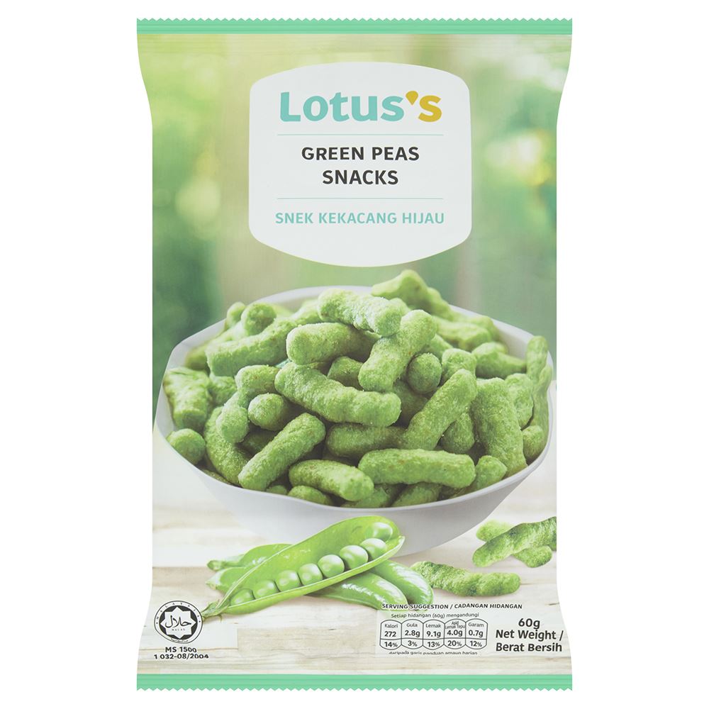 Lotuss Green Peas Snacks 60g