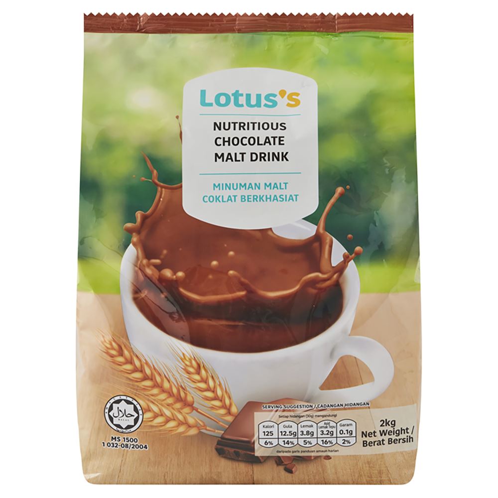 Lotuss Nutritious Chocolate Malt Drink 2kg