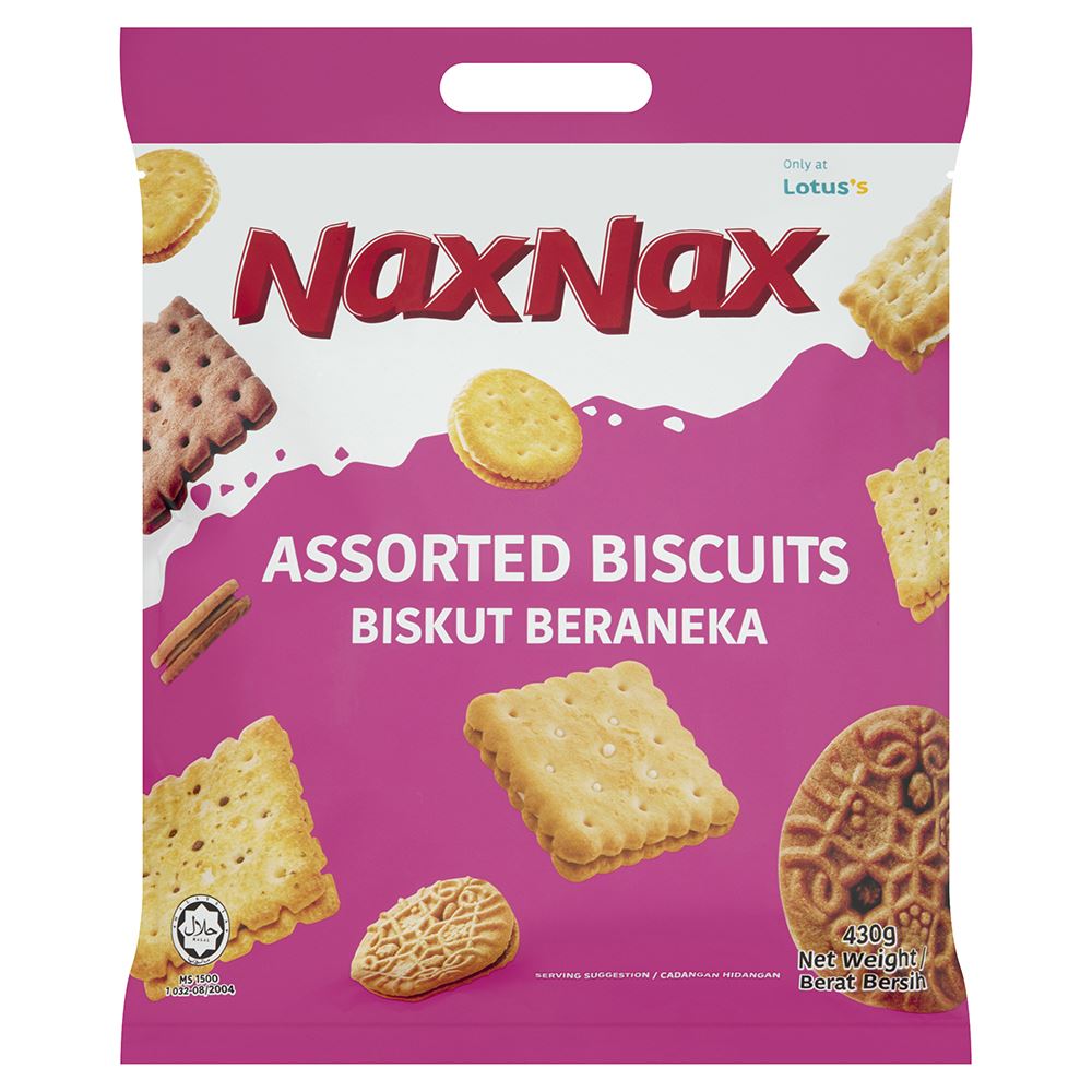 NaxNax Assorted Biscuits 430g