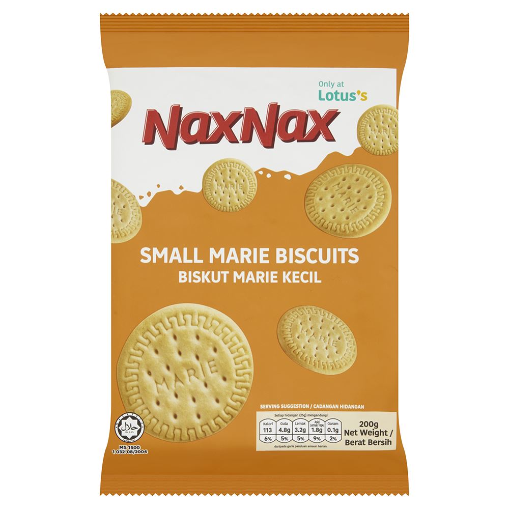 NaxNax Small Marie Biscuit 200g