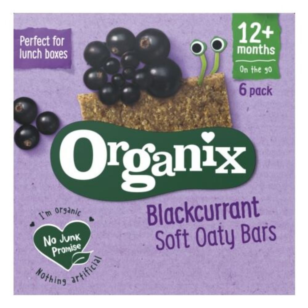 Organix Goodies Blackcurrant Soft Oaty Bars 6 x 30g (12+ Months)