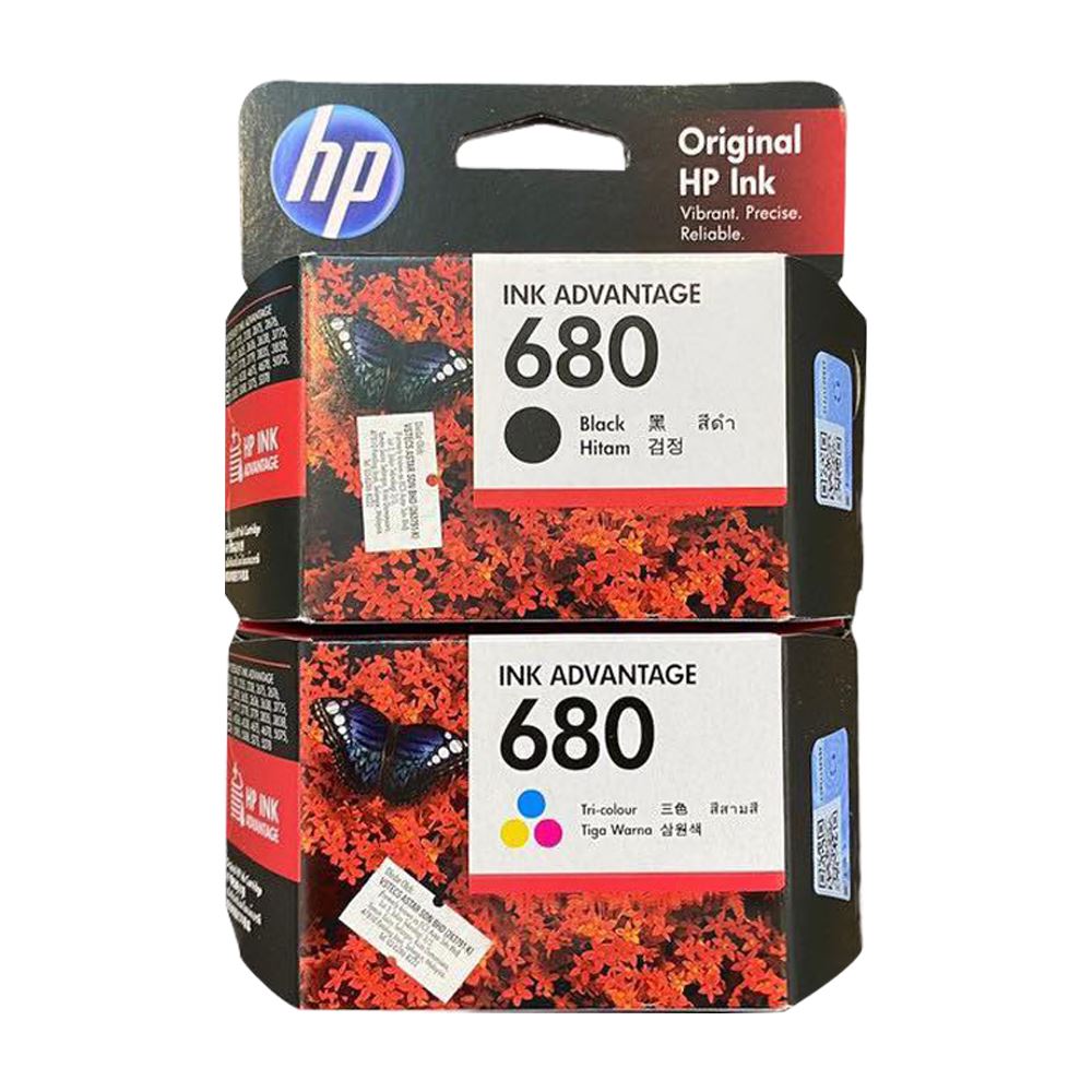 HP Ink Advantage 680 Ink Catridge  - 40g x 2