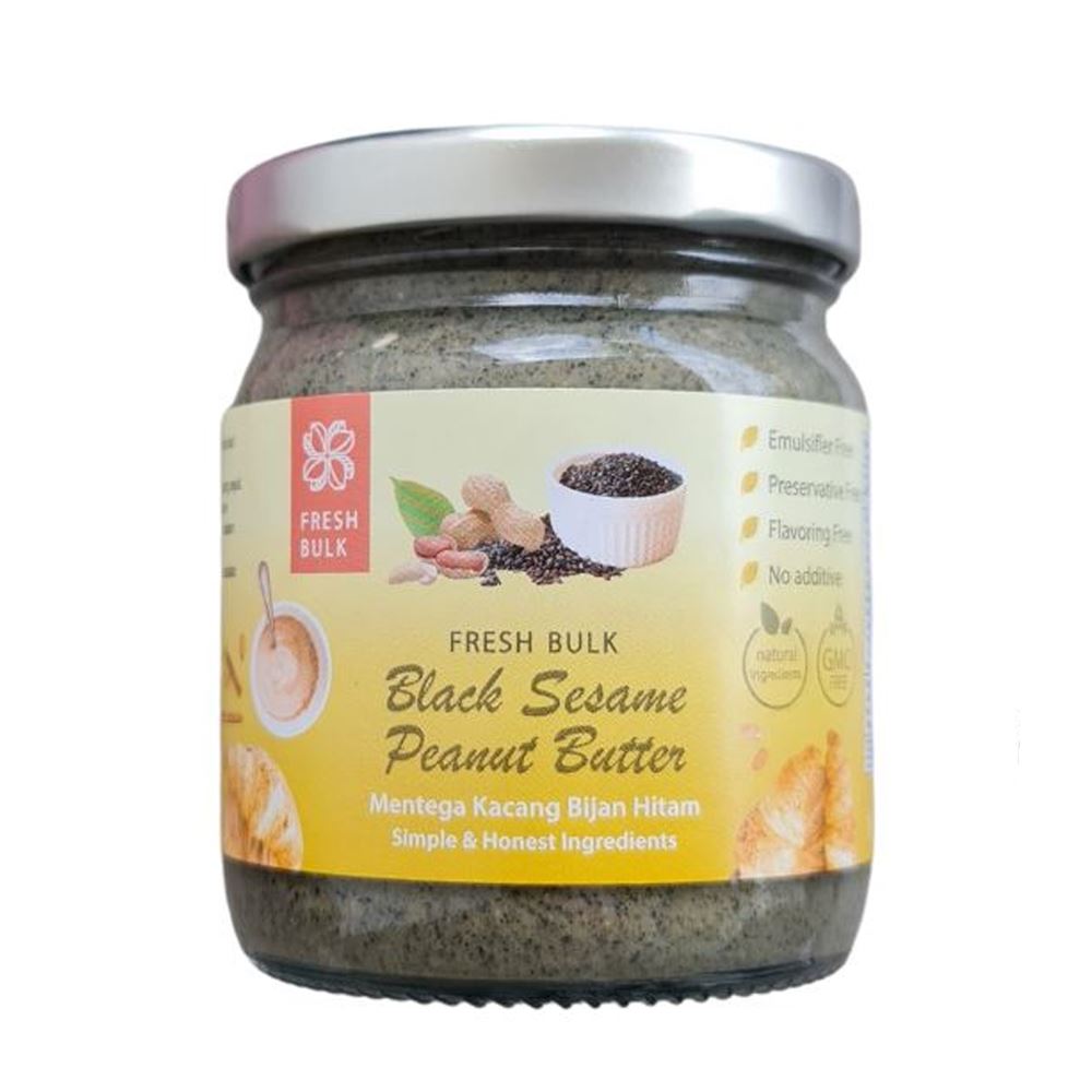 Fresh Bulk Black Sesame Peanut Butter - 180g