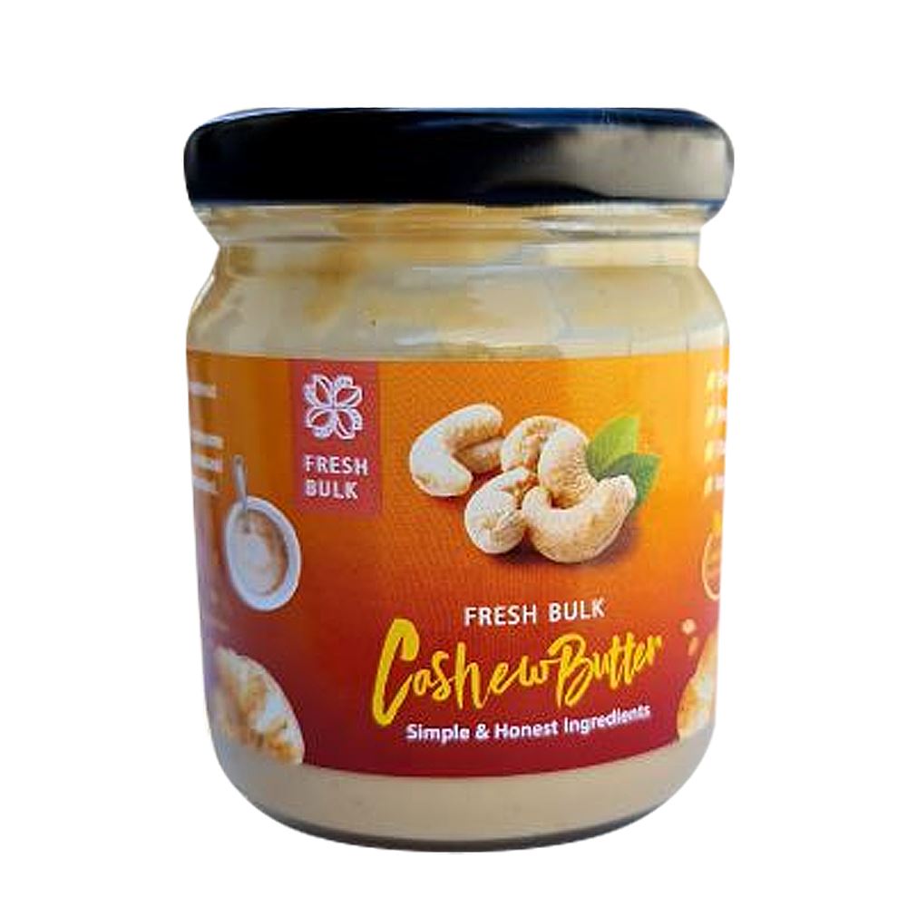 Fresh Bulk Cashew Nut Butter - 180g - 48 Bottles