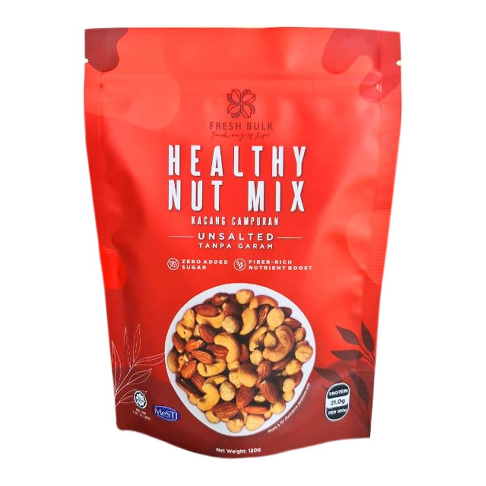 Fresh Bulk Healthy Snack Nut Mix - 120g