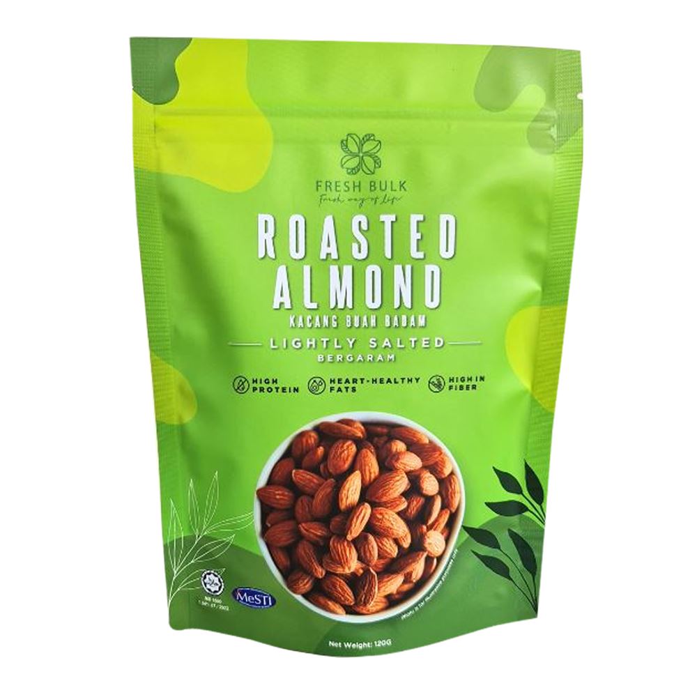 Fresh Bulk Roasted Almonds - 120g