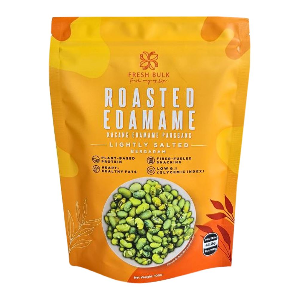 Fresh Bulk Roasted Edamame - 100g - 40 Packets