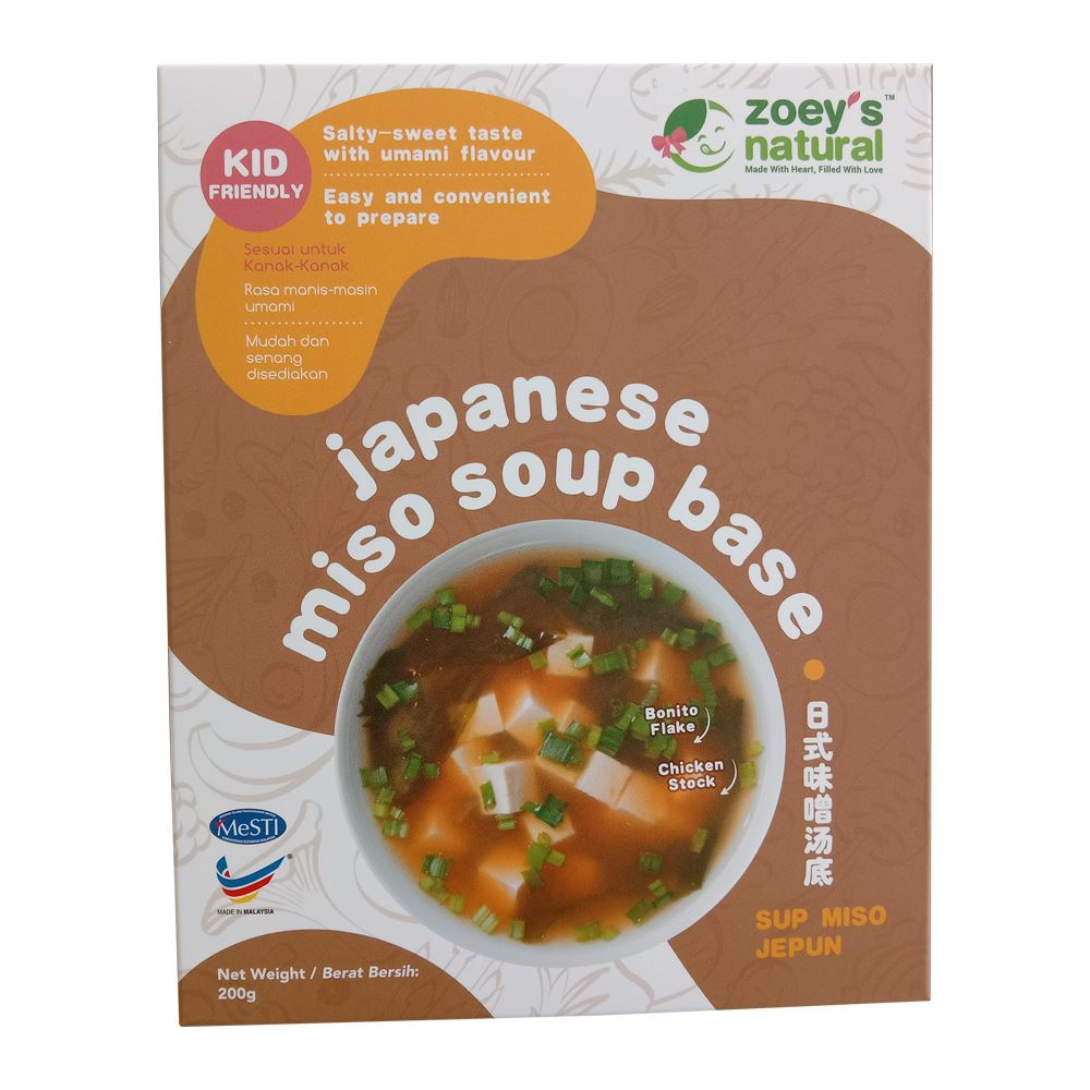 Zoey’s Natural Japanese Miso Soup Base