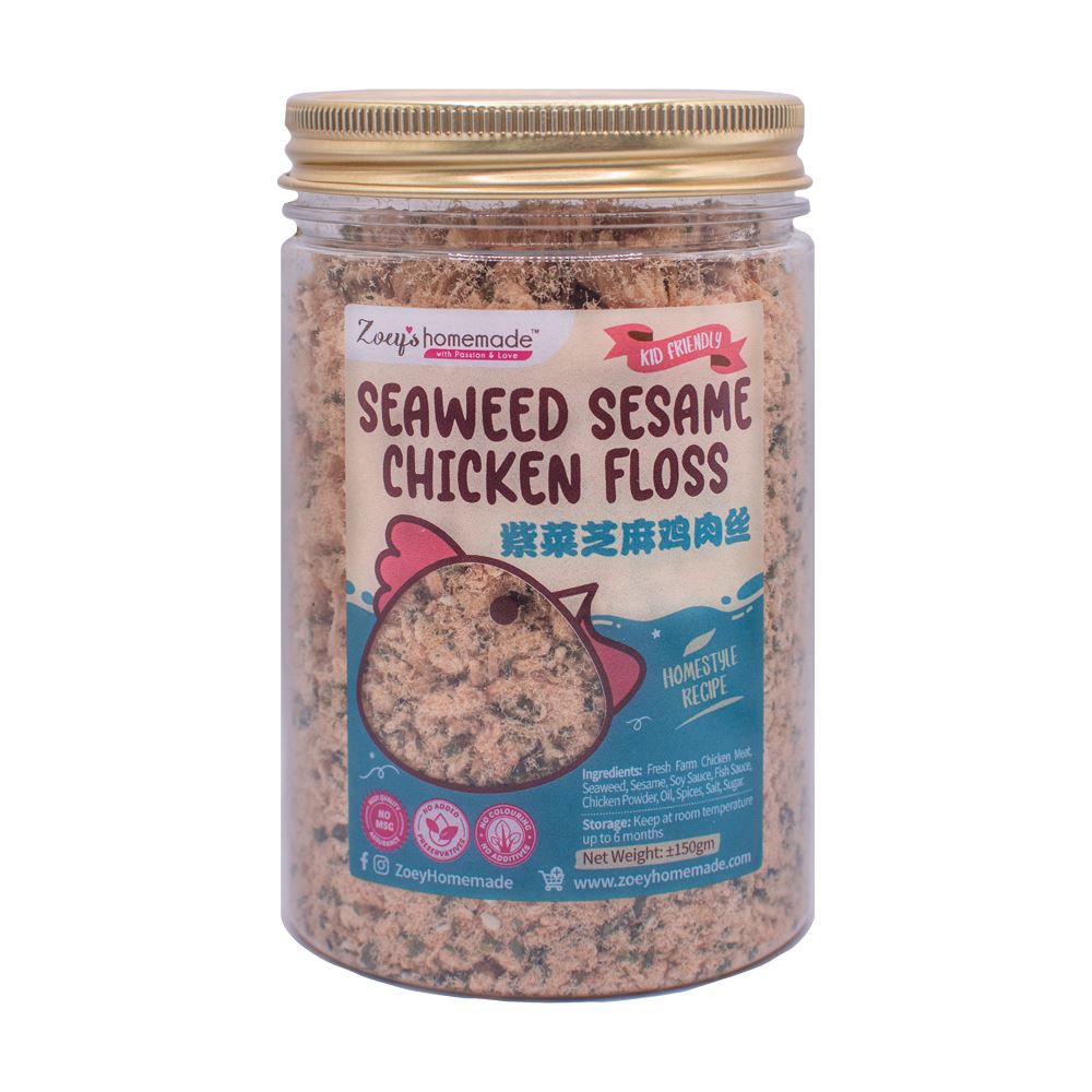 Zoey’s Natural Seaweed Sesame Chicken Floss