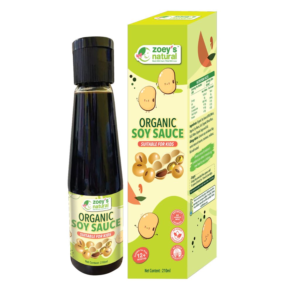 Zoey’s Natural Organic Soy Sauce - 30 Bottles Bulk - 210ml