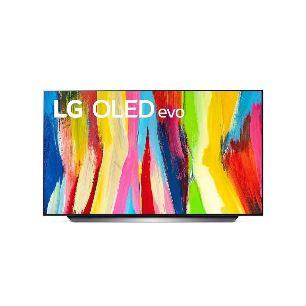 LG 48 Inch C2 Series 4K Smart SELF-LIT OLED evo TV with AI ThinQ® (2022) LG-48C2