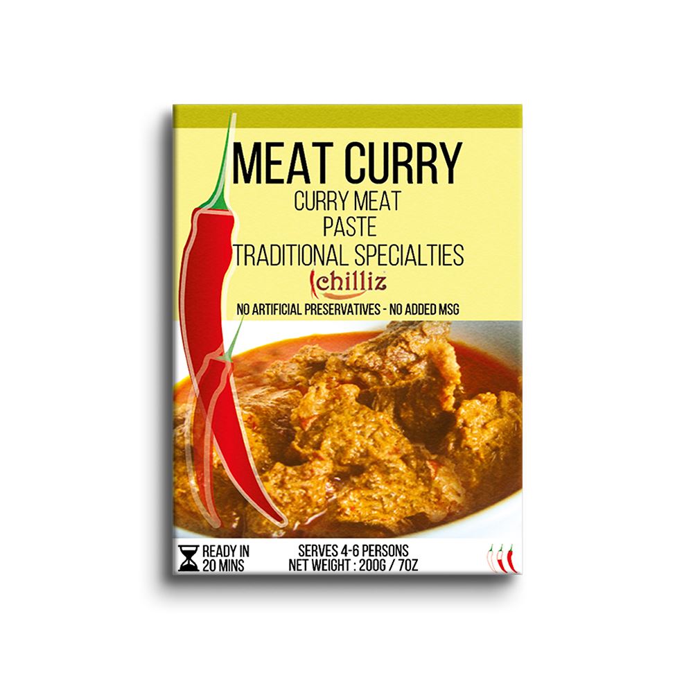 Chilliz Meat Curry Paste - 200 Gram