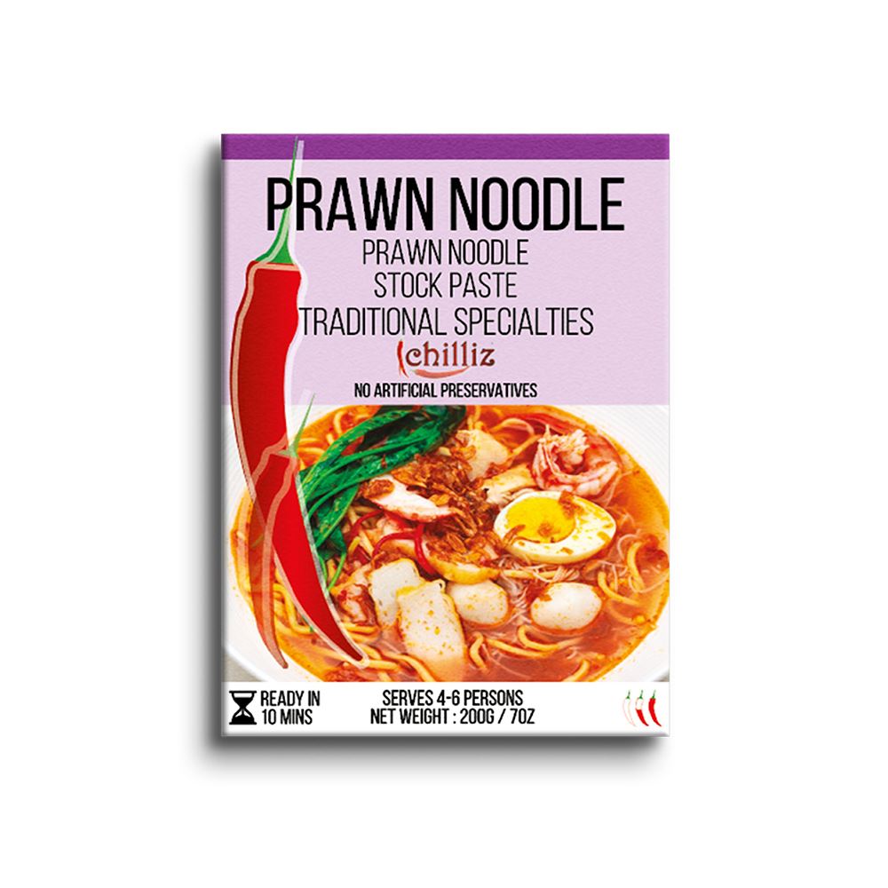 Chilliz Prawn Noodle Paste - 200 Gram