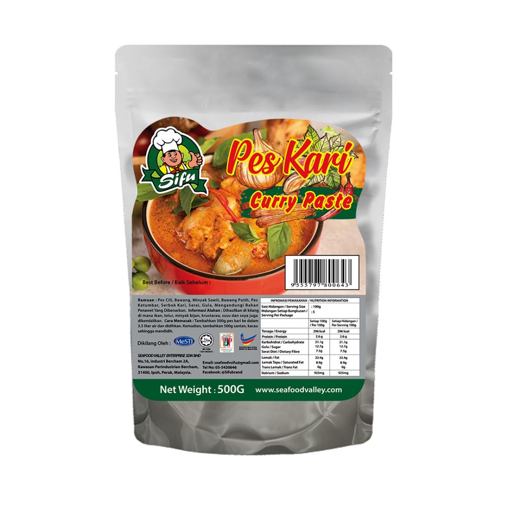 Sifu Curry Paste Powder - 500G