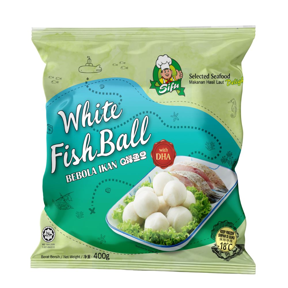 Sifu White Fish Ball with DHA 400g