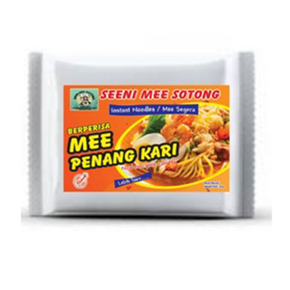 Seeni Mee Sotong Flavored Penang Curry Noodles