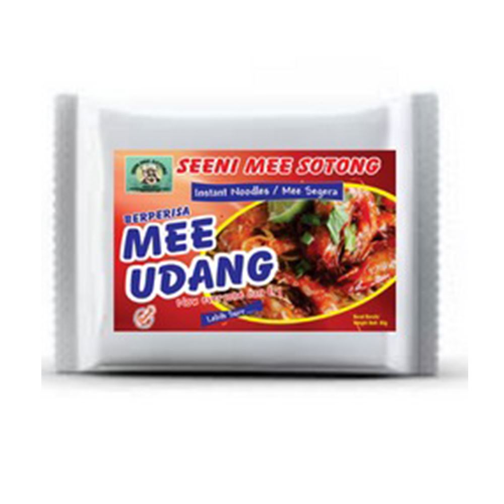 Seeni Mee Sotong Flavored Shrimp Noodles