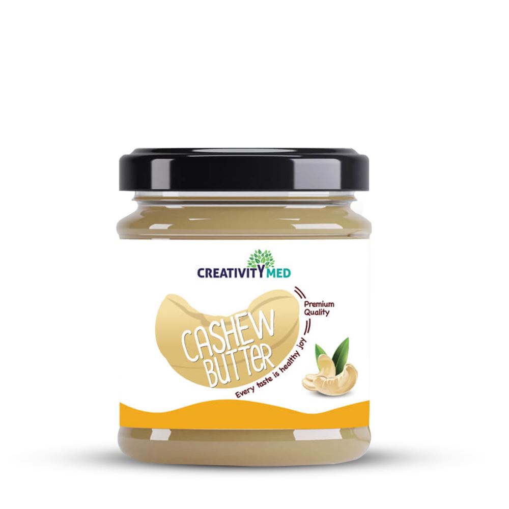 Creativity Med - Cashew Nut Butter (Sugar & Salt Free)