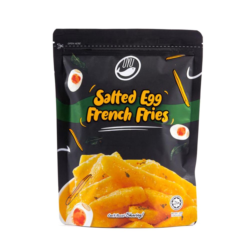 Oyufish Salted Egg French Fries – 100 Gram 