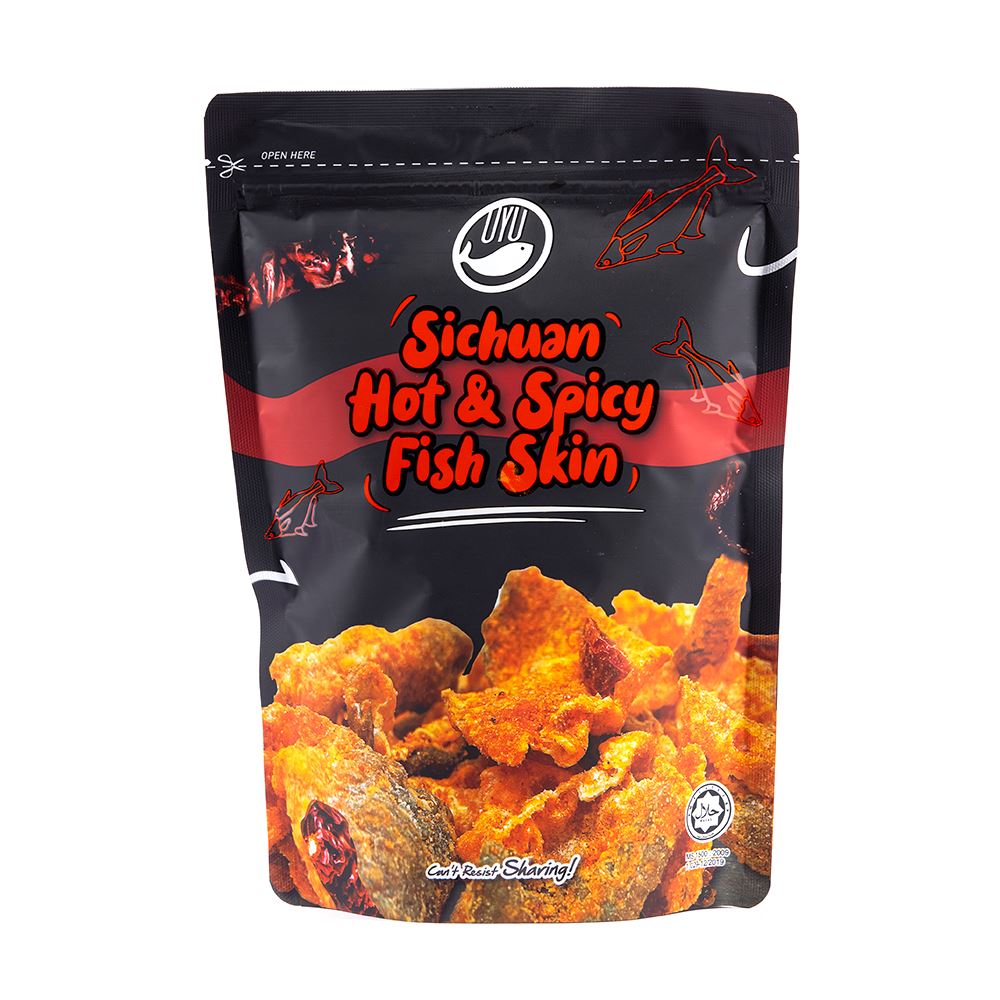 Oyufish Crispy Fish Skin Snack - 70g