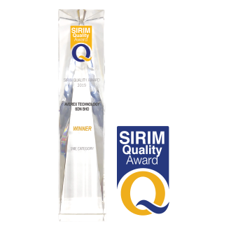 Winner of 2019 SIRIM Quality Award 