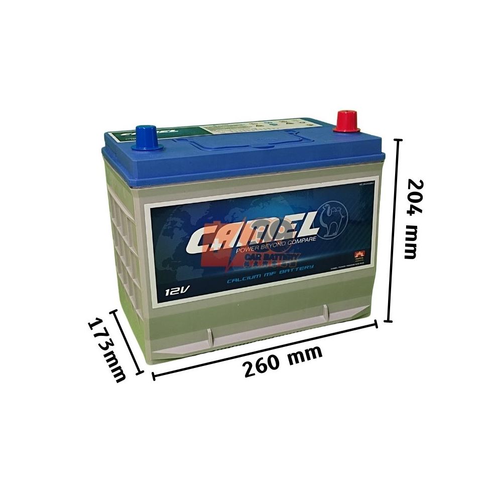 Puchong Specialized Battery - Camel Standard SMF 80D26R/L (NS70R/L)