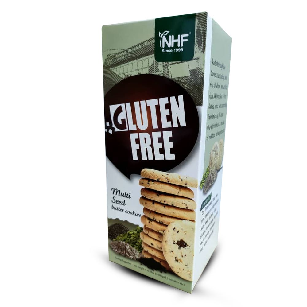 NHF Gluten Free Multi Seed Butter Cookies