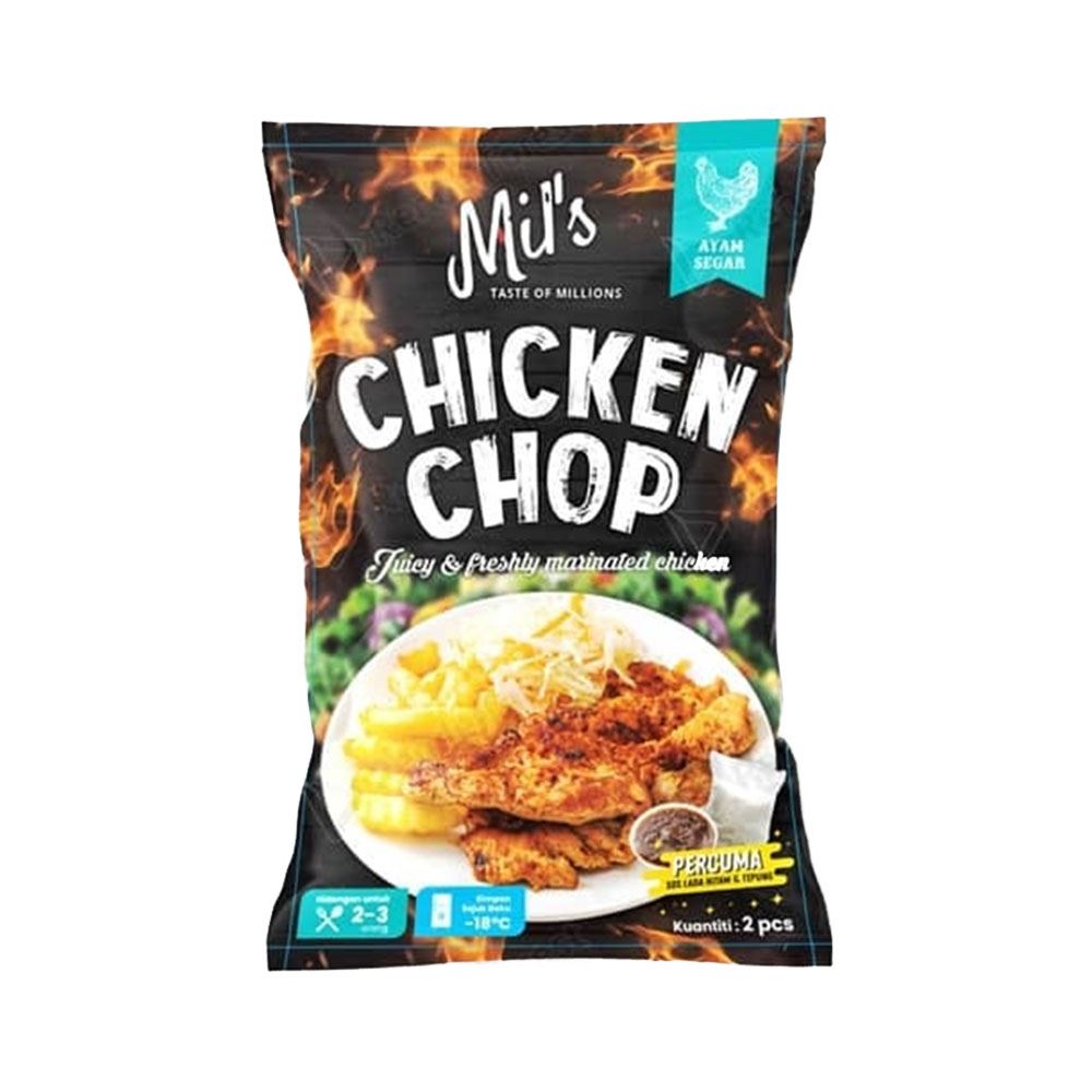Mil’s Chicken Chop – Chicken Chop 650g