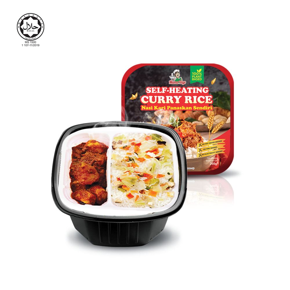 MamaVege Self-heating Curry Rice 