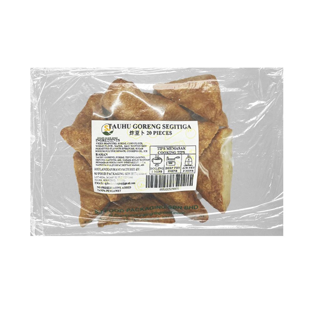 Segar Jujur Jimat Fried Triangle Tofu 20 pcs – 450g
