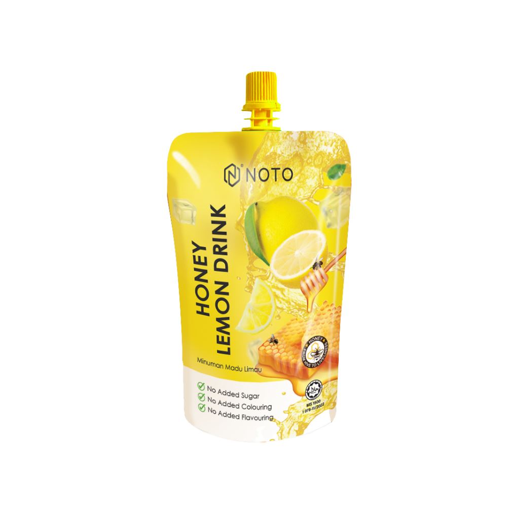 Honey Lemon Pouch Bag Drinks - 200ml
