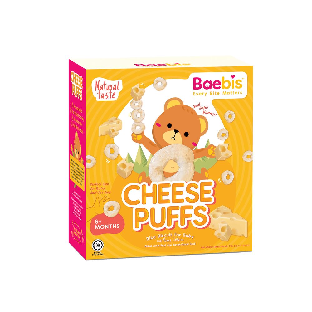 Baebis Cheese Puffs - 35g