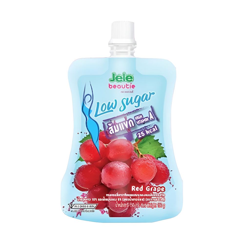 Jele Low Sugar Jelly Drink Red Grape Flavor - 150g