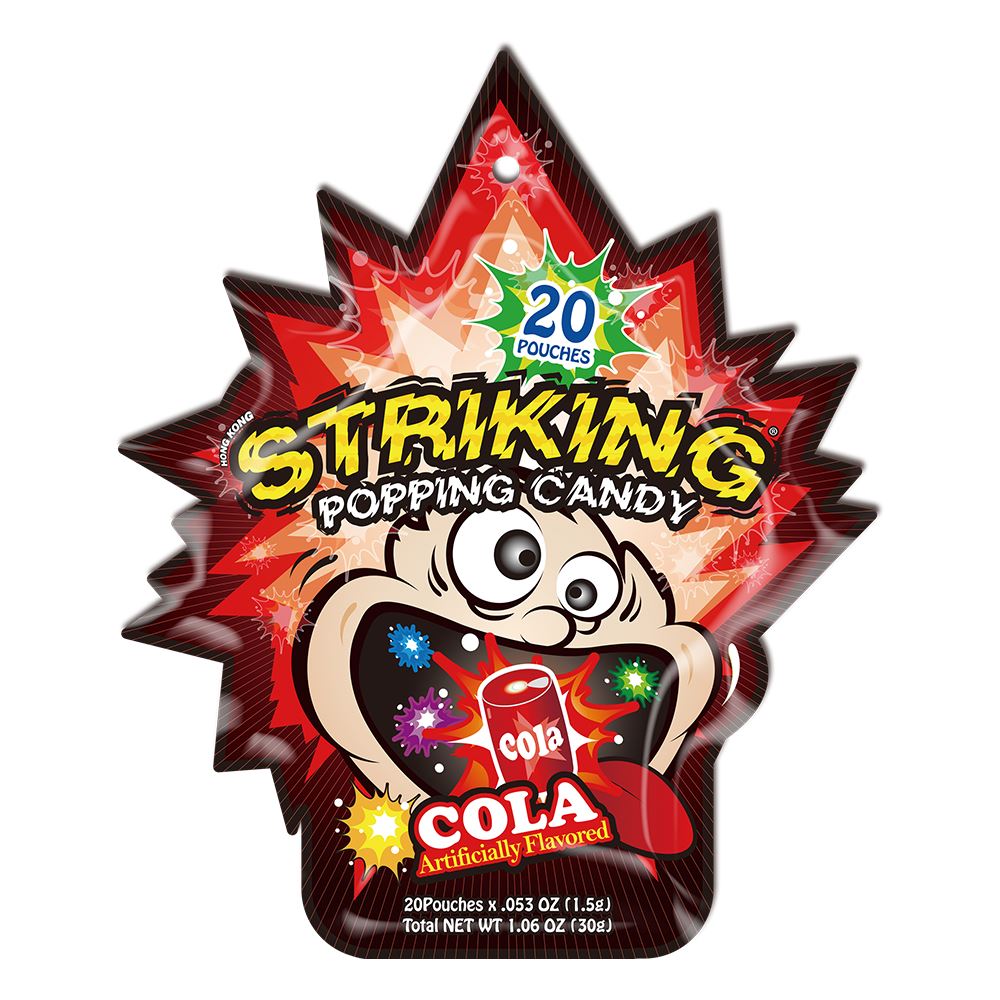 Striking Popping Candy Cola Flavor - 30g