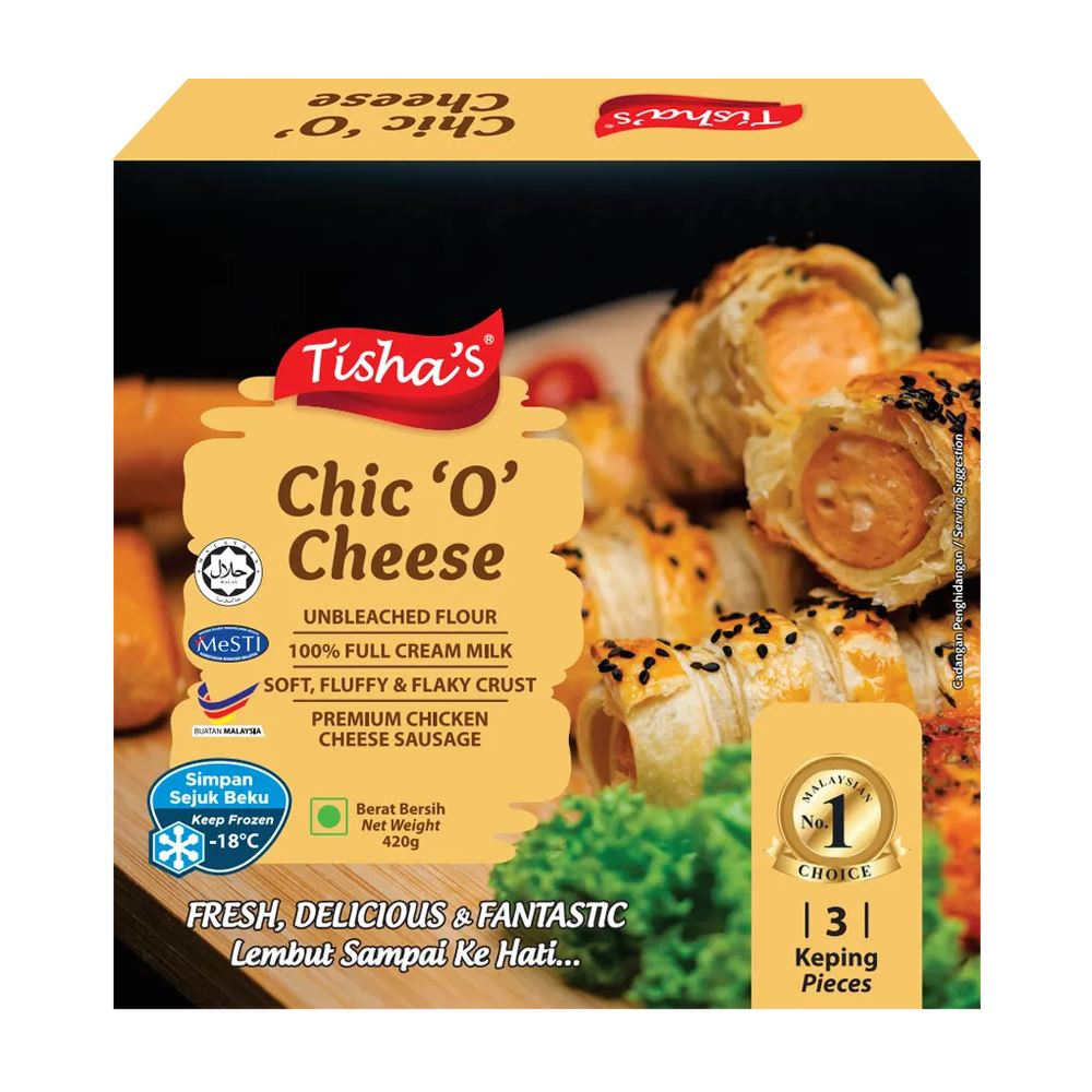 Tisha’s Chic ‘O’ Cheese 3 pieces - 420g