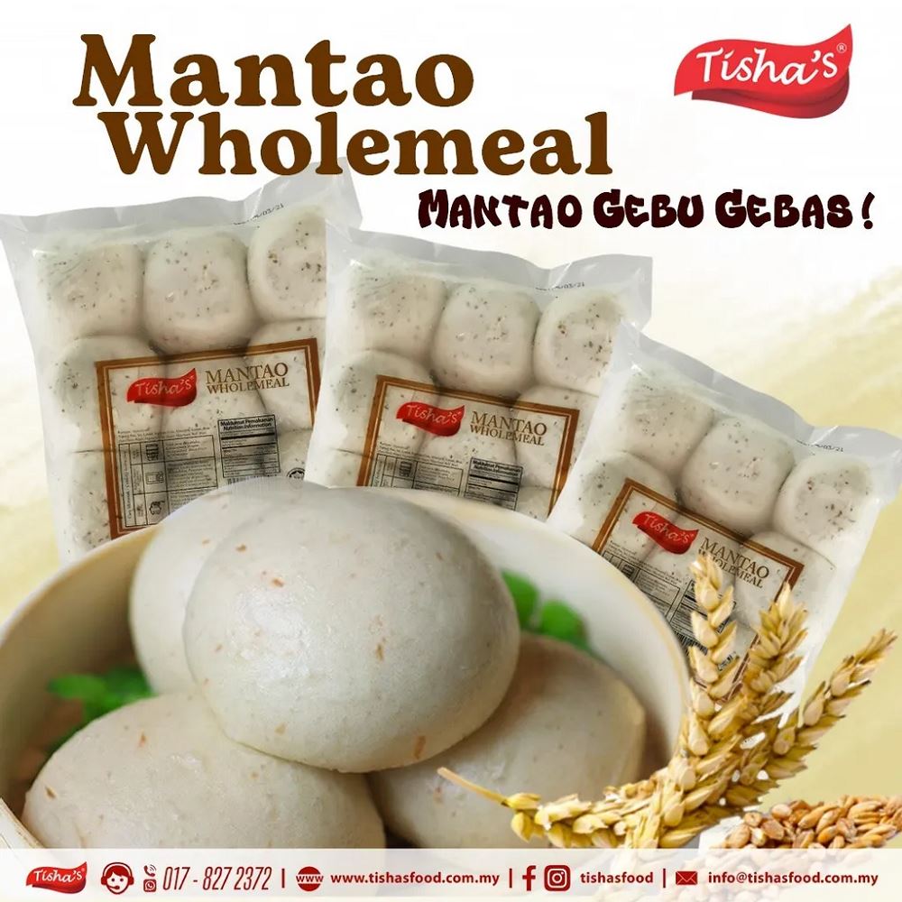 Tisha’s Mantao Wholemeal 12 pieces - 540g