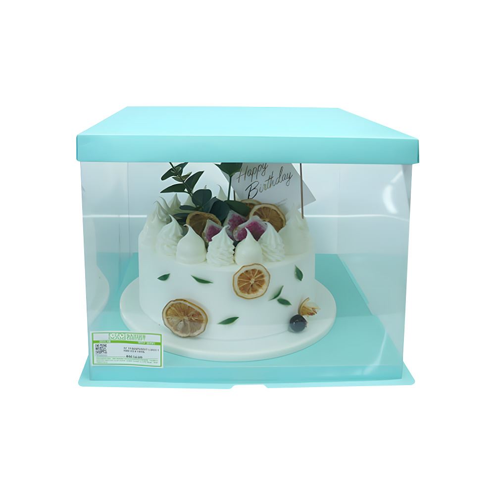 Mix And Match Baking Concept Transparent Cake Box - 20g