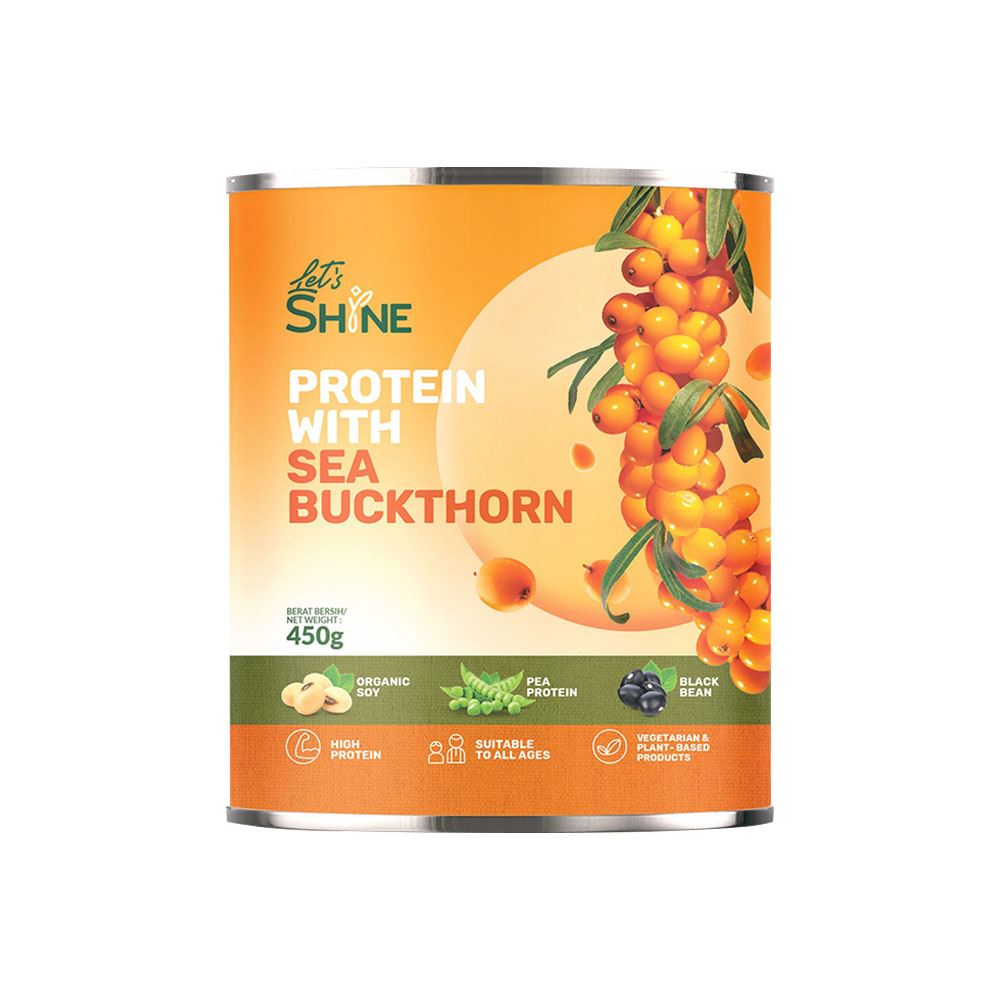 Let’s Shine Protein With Sea Buckthorn – 450g