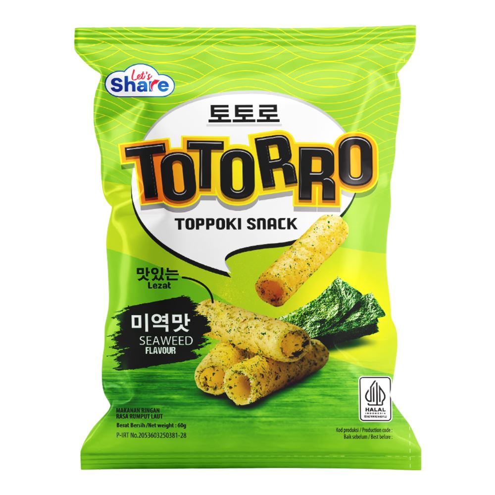Let’s Share Totorro Seaweed - 60g