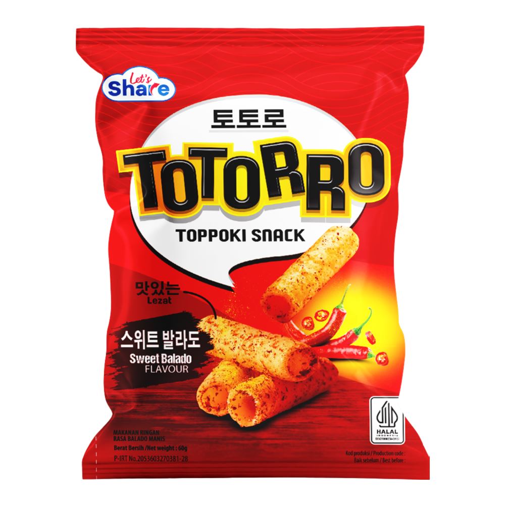 Let’s Share Totorro Sweet Balado - 60g