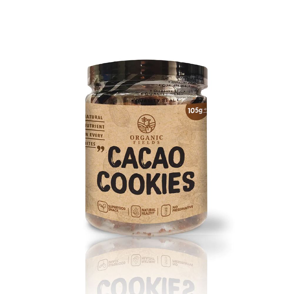 Organic Fields Cacao Cookies - 105g