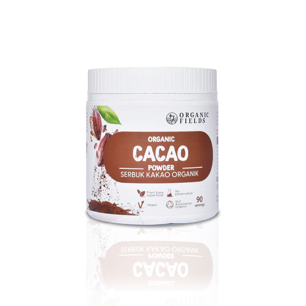 Organic Fields Organic Cacao Powder - 180g