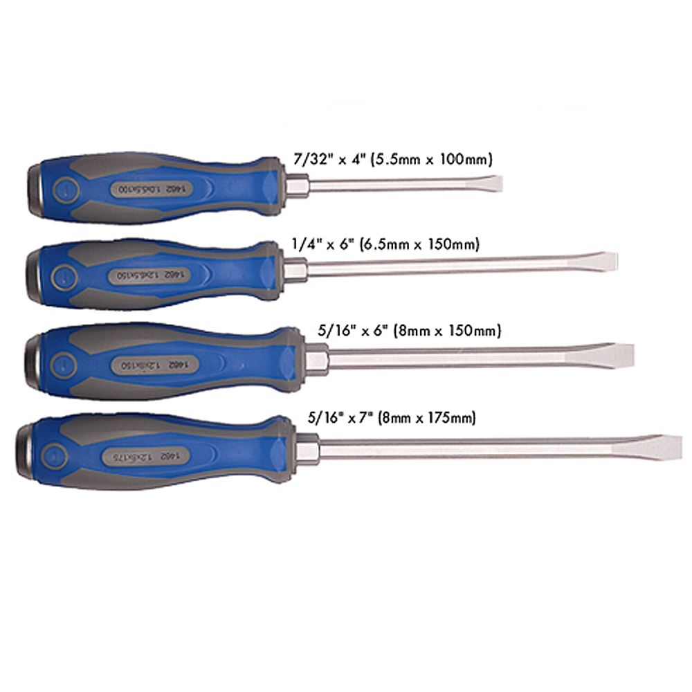  Slotted Flat Blade or Flathead Screwdriver 