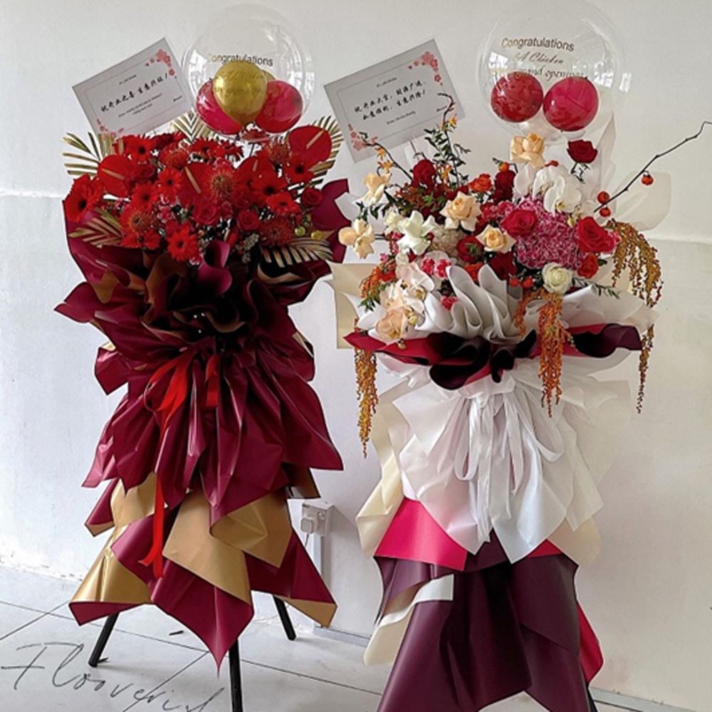 Flowers + Accessories (Bouquet, Flower Box, Basket)