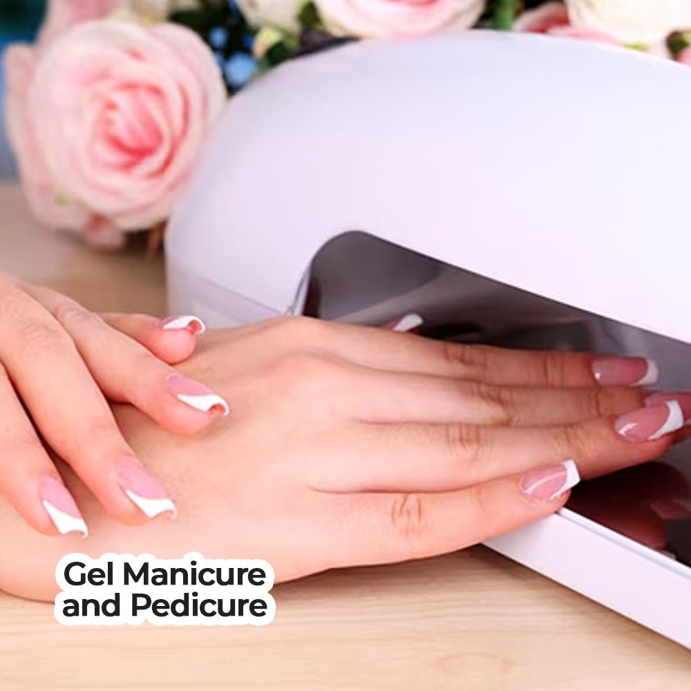 Gel Manicure and Pedicure