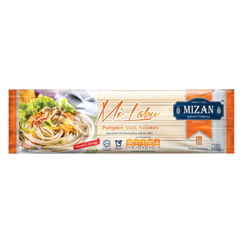 Mizan Pumpkin Stick Noodles - 250g