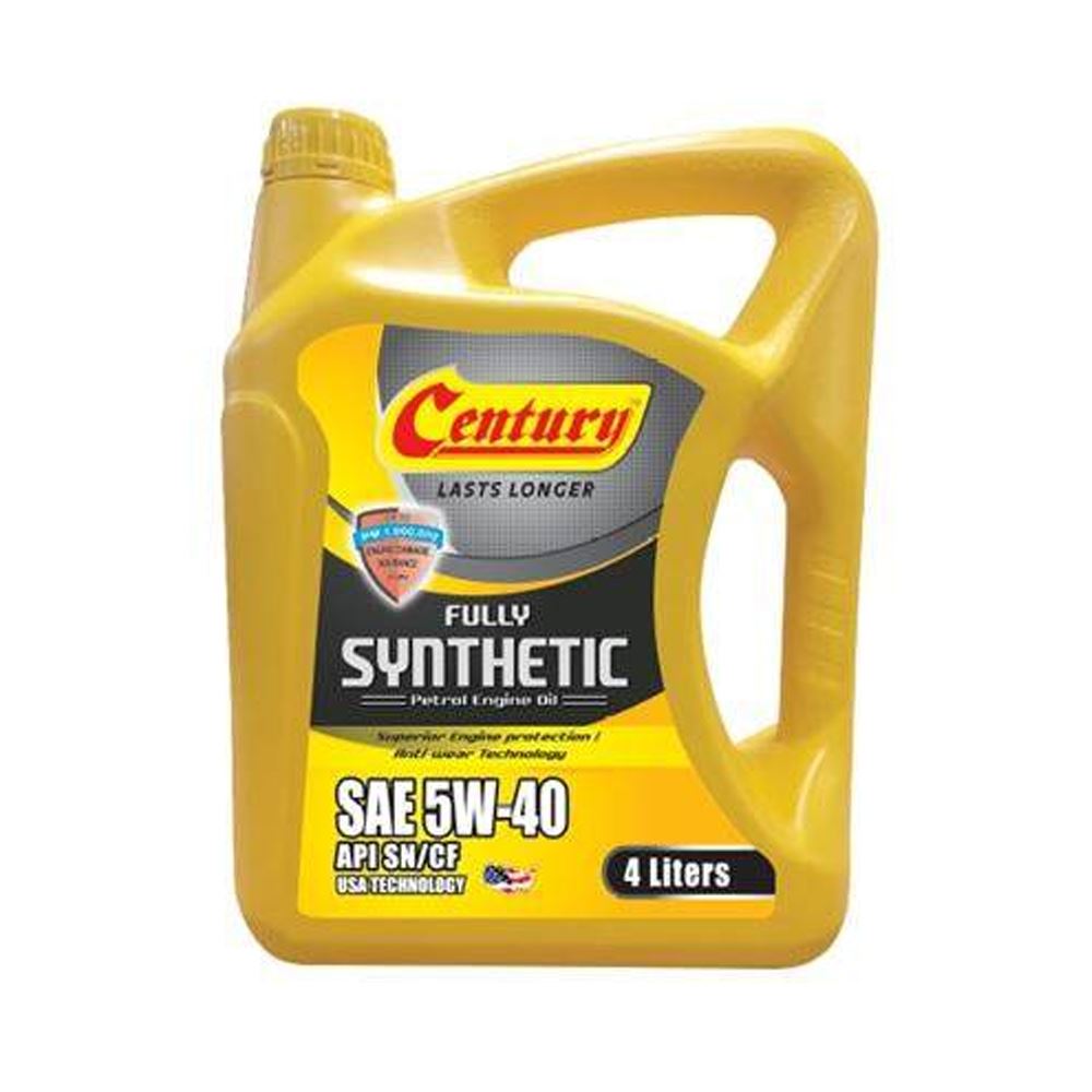 Century Fully Synthetic Petrol Engine Oil – 4L
