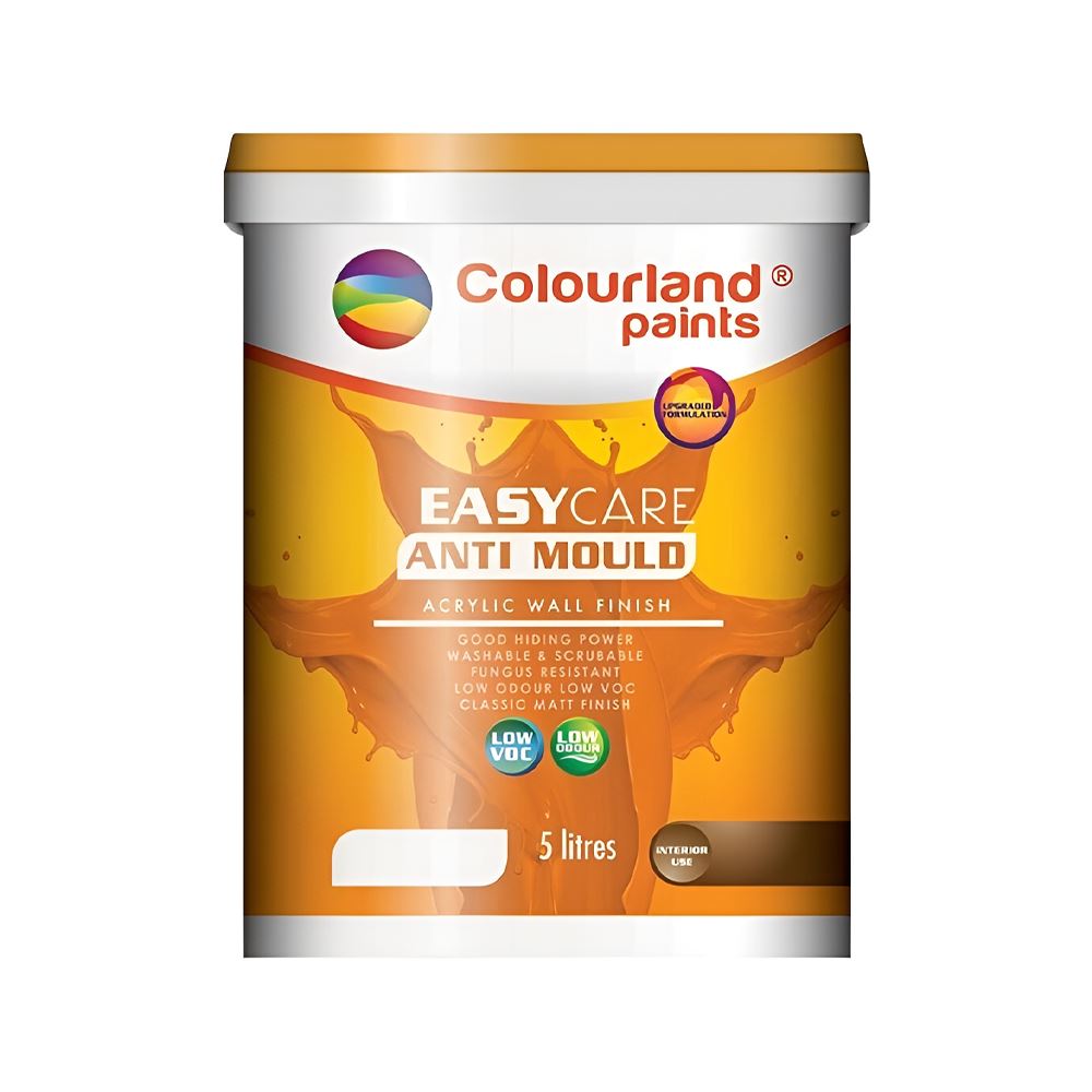 Colourland Paint Easy Care Anti-Mould Wall Finish - 5l