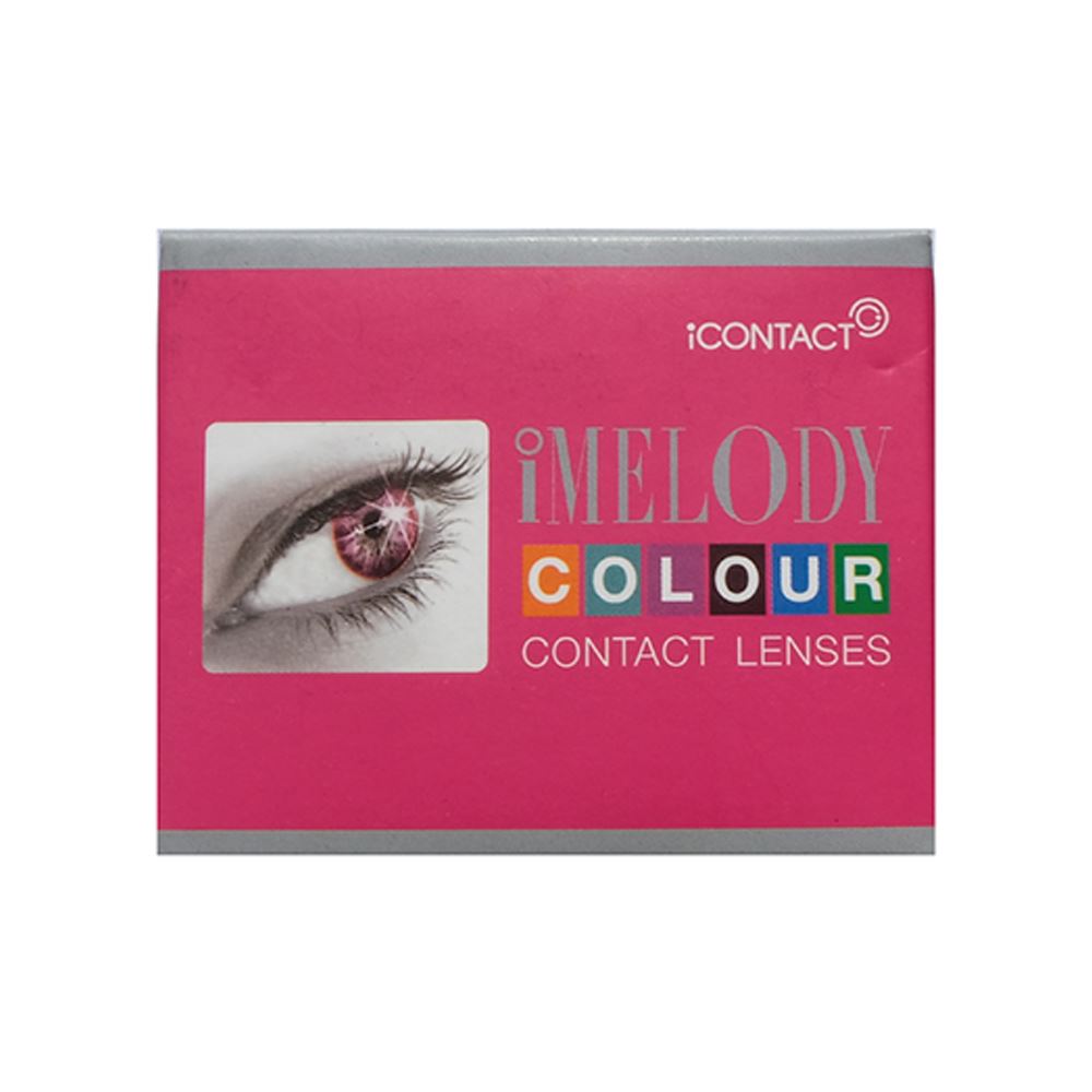 iCONTACT iMelody Monthly Disposable Color Cosmetic Contact Lenses (2 PCS)