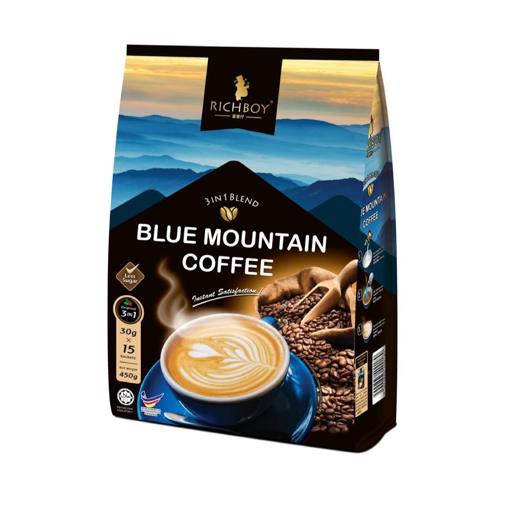 RICHBOY 3-In-1 Instant Blue Mountain Coffee - 450g